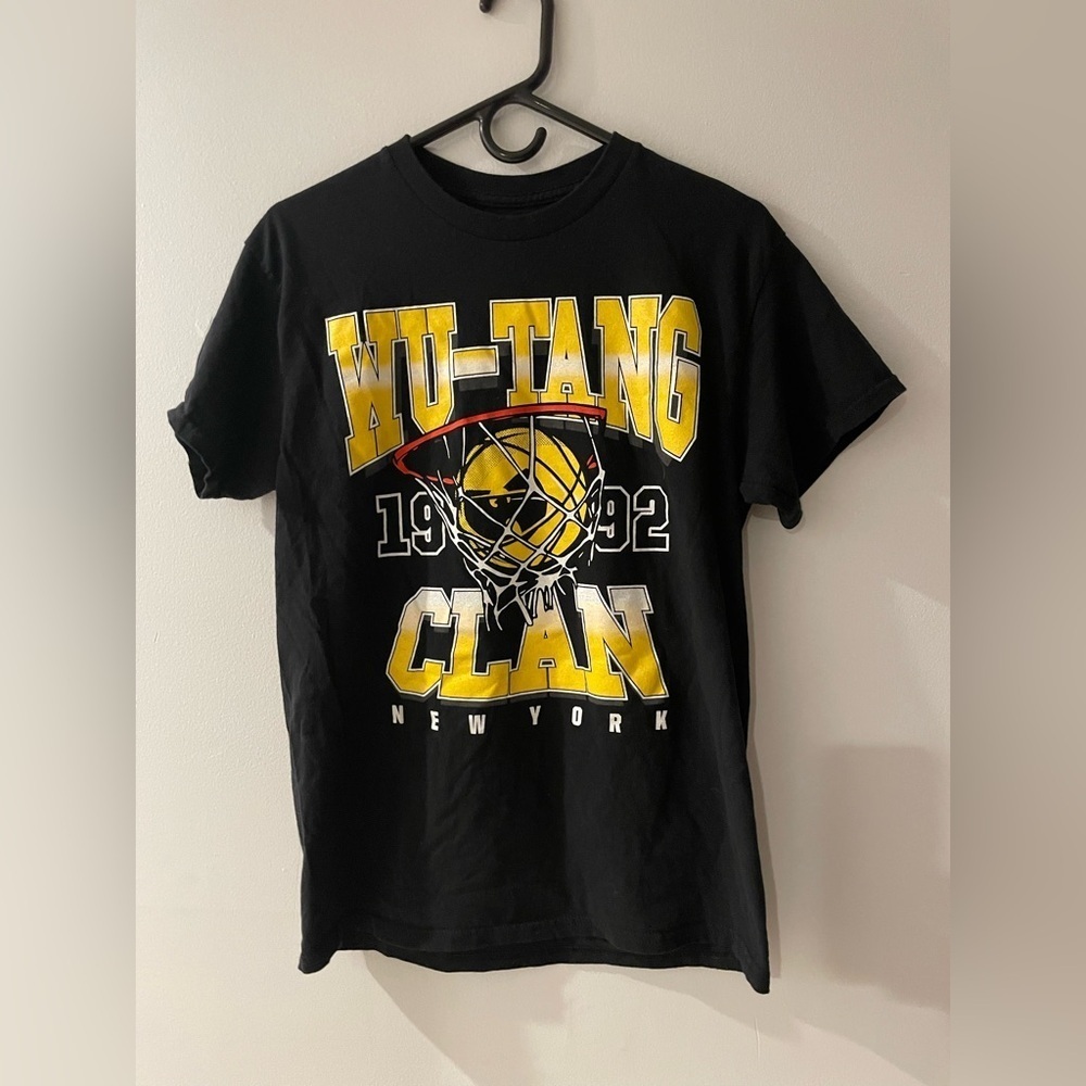 Wu-Tang Clan Black graphic Short Sleeve Tee size men’s medium